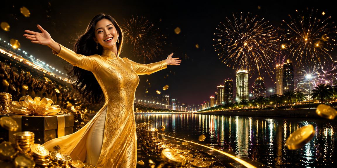 Người phụ nữ mặc áo dài tại Nha Trang trải nghiệm casino trực tuyến trên thiết bị di động